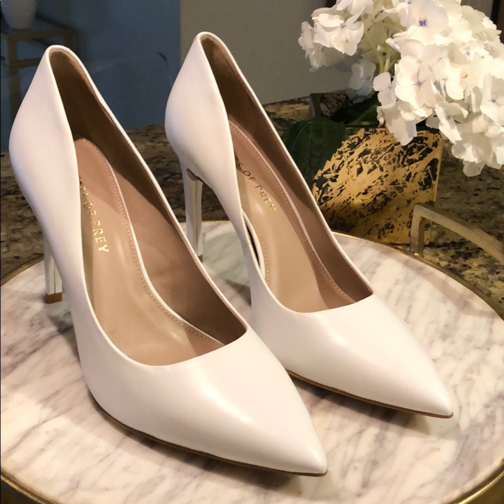 BHLDN White / Ivory Wedding Heels